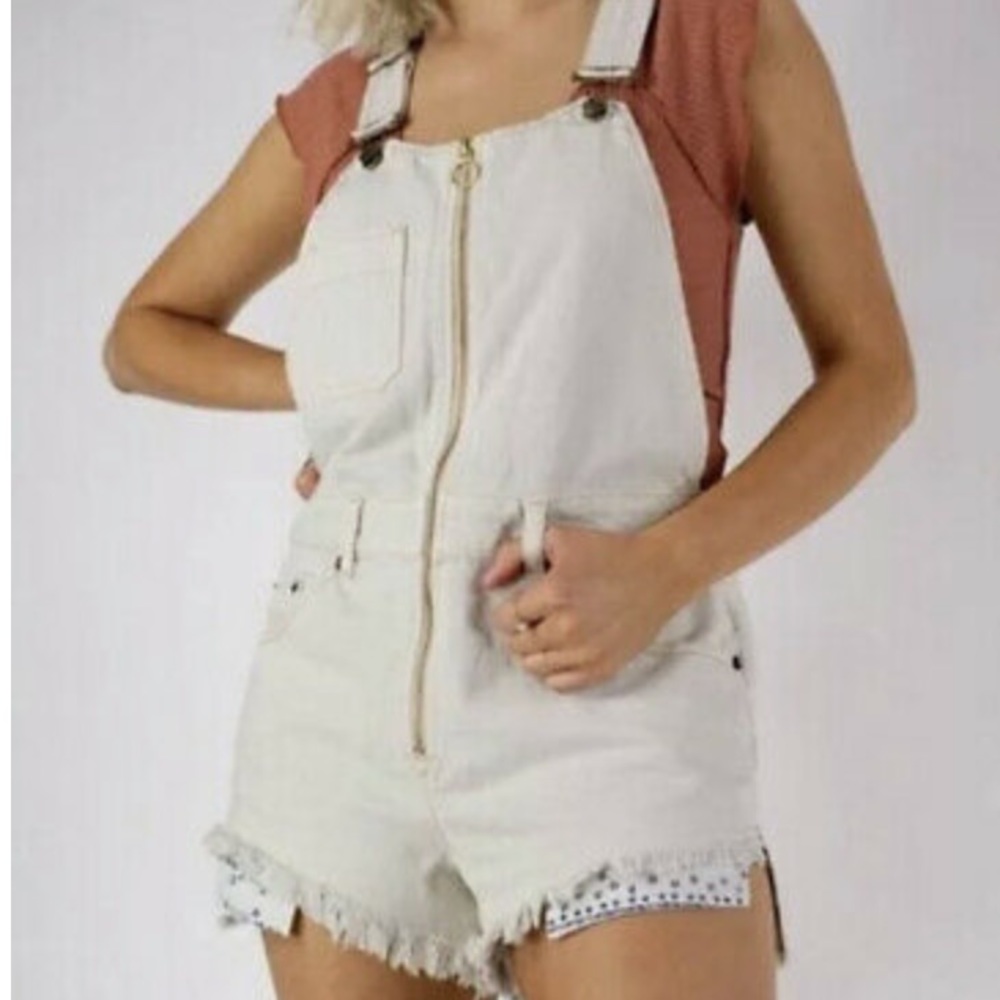 Free People SUNKISSED Overalls